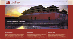Desktop Screenshot of jfpholdings.com